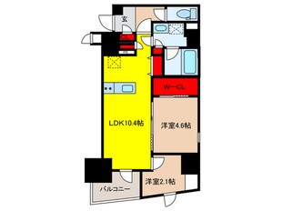 ｼﾞｵｴﾝﾄ日本橋小伝馬町の物件間取画像